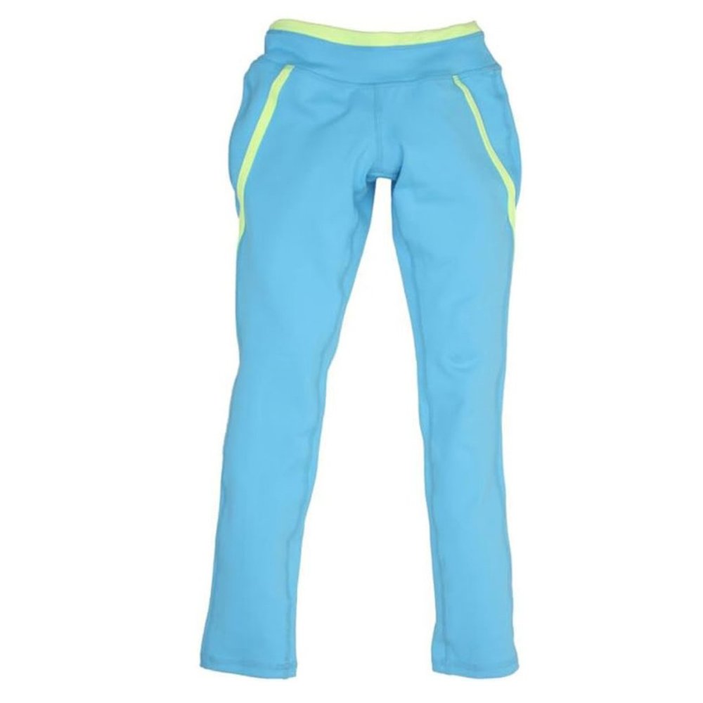 Tangerine Girls’ Contrast Stripe Dri-Fit Stretch Track Pants, XS (4) NWT